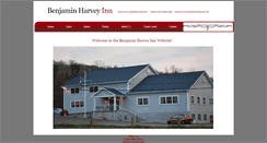 Desktop Screenshot of benjaminharveyinn.com